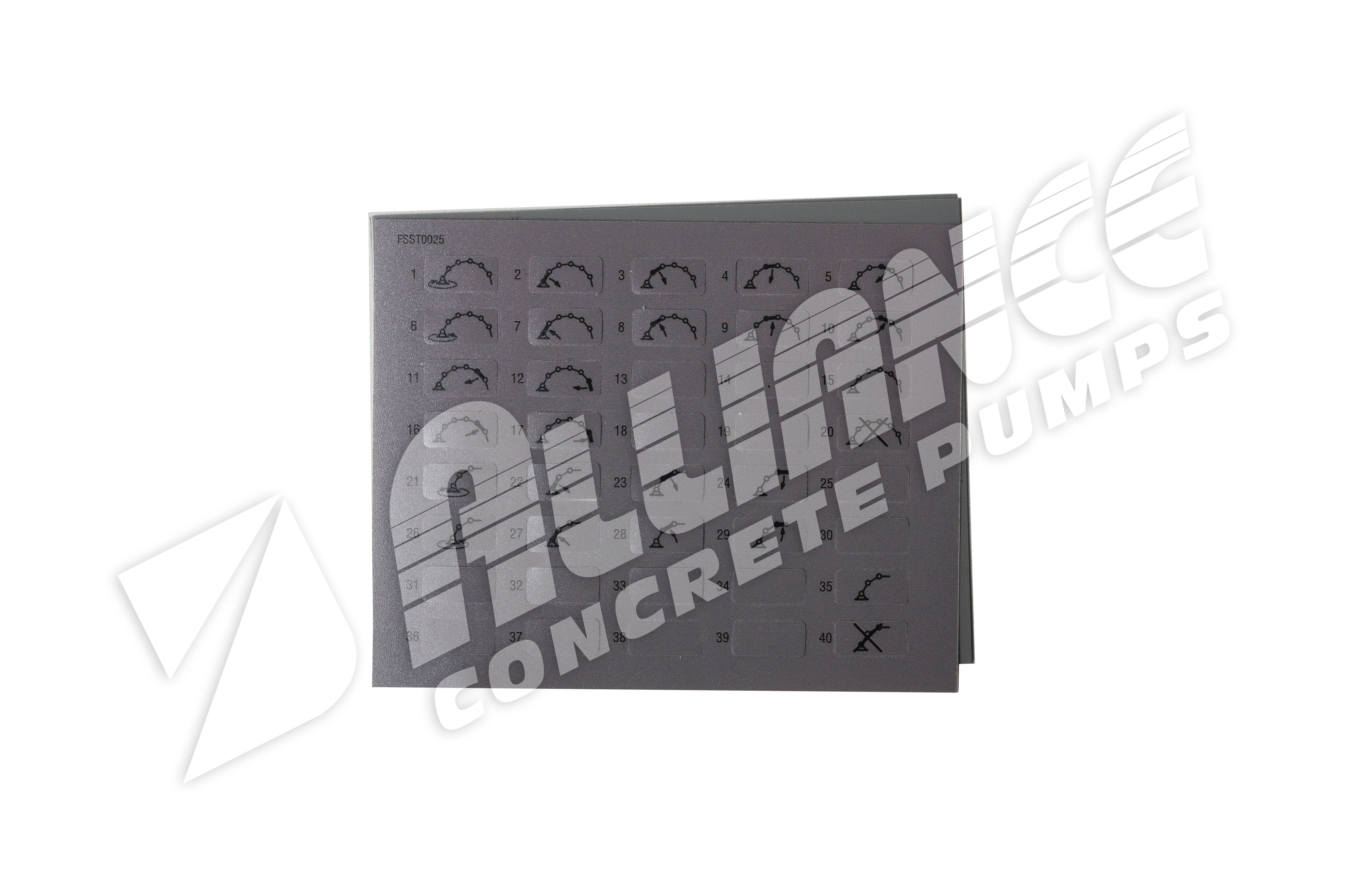 Decal, HBC Gen. 2, Boom Pattern, Part C