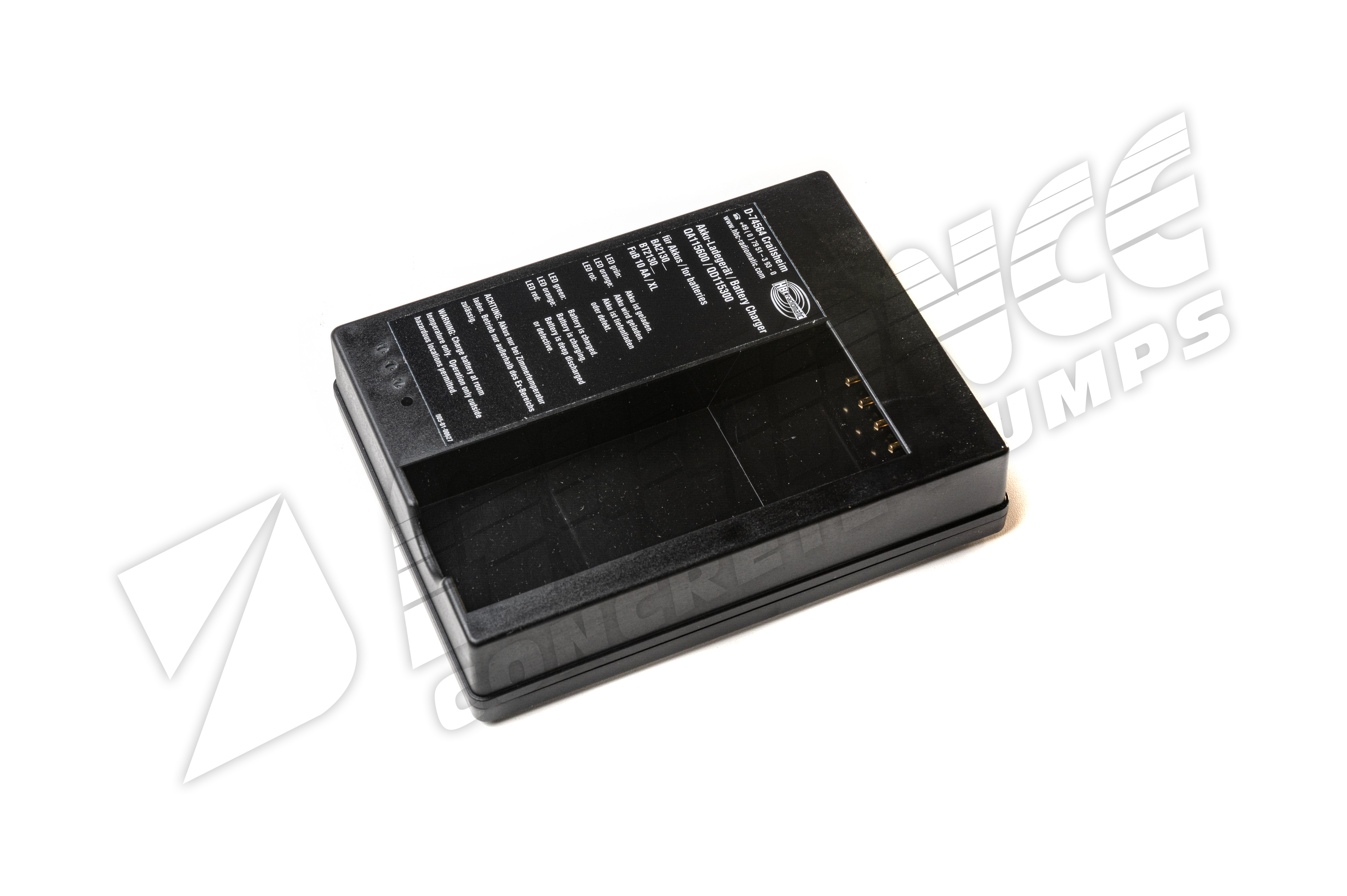 Battery Charger, Single Slot FLG 110B, 100-240VAC