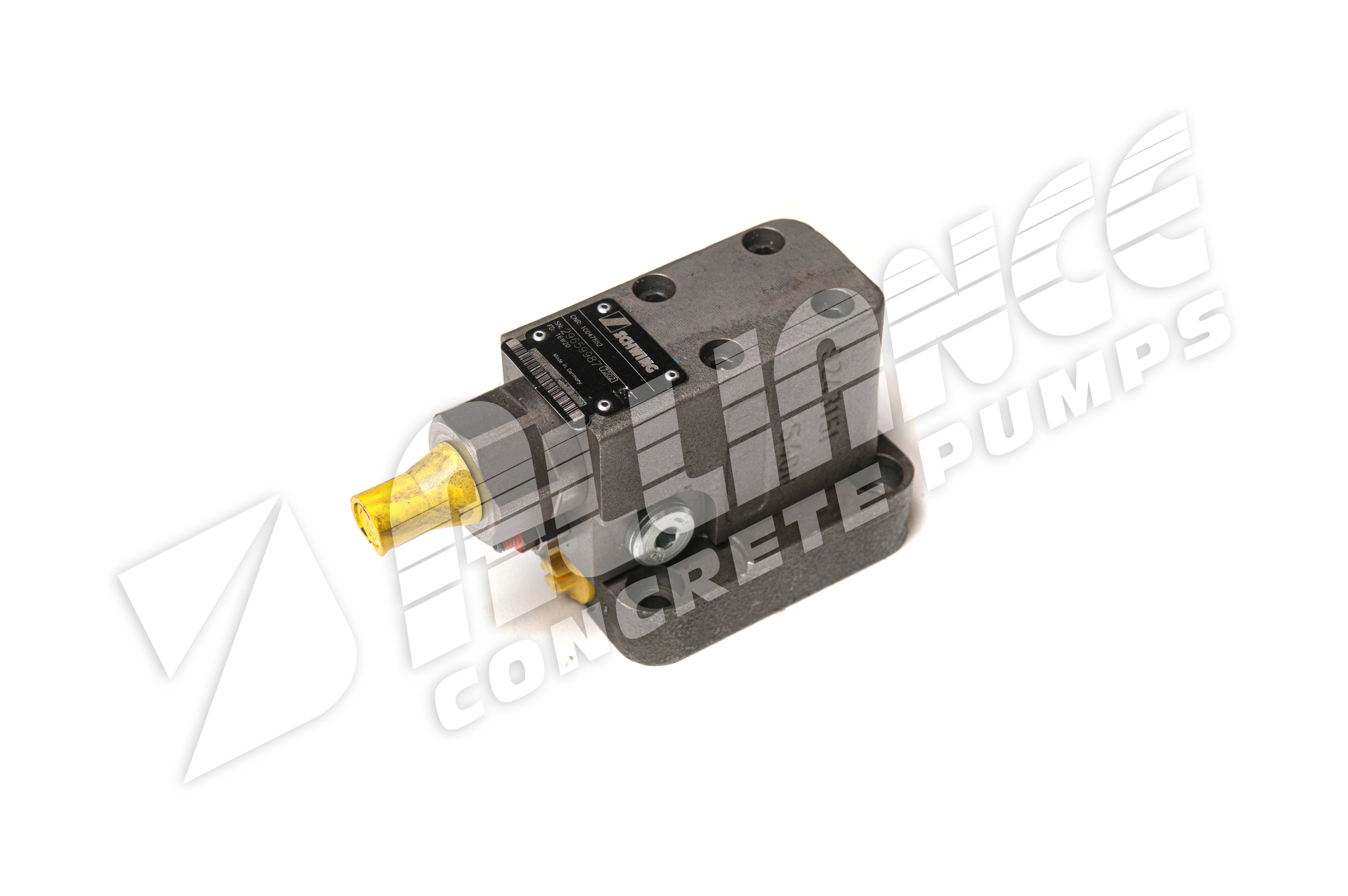 Schwing Hydraulic Regulator