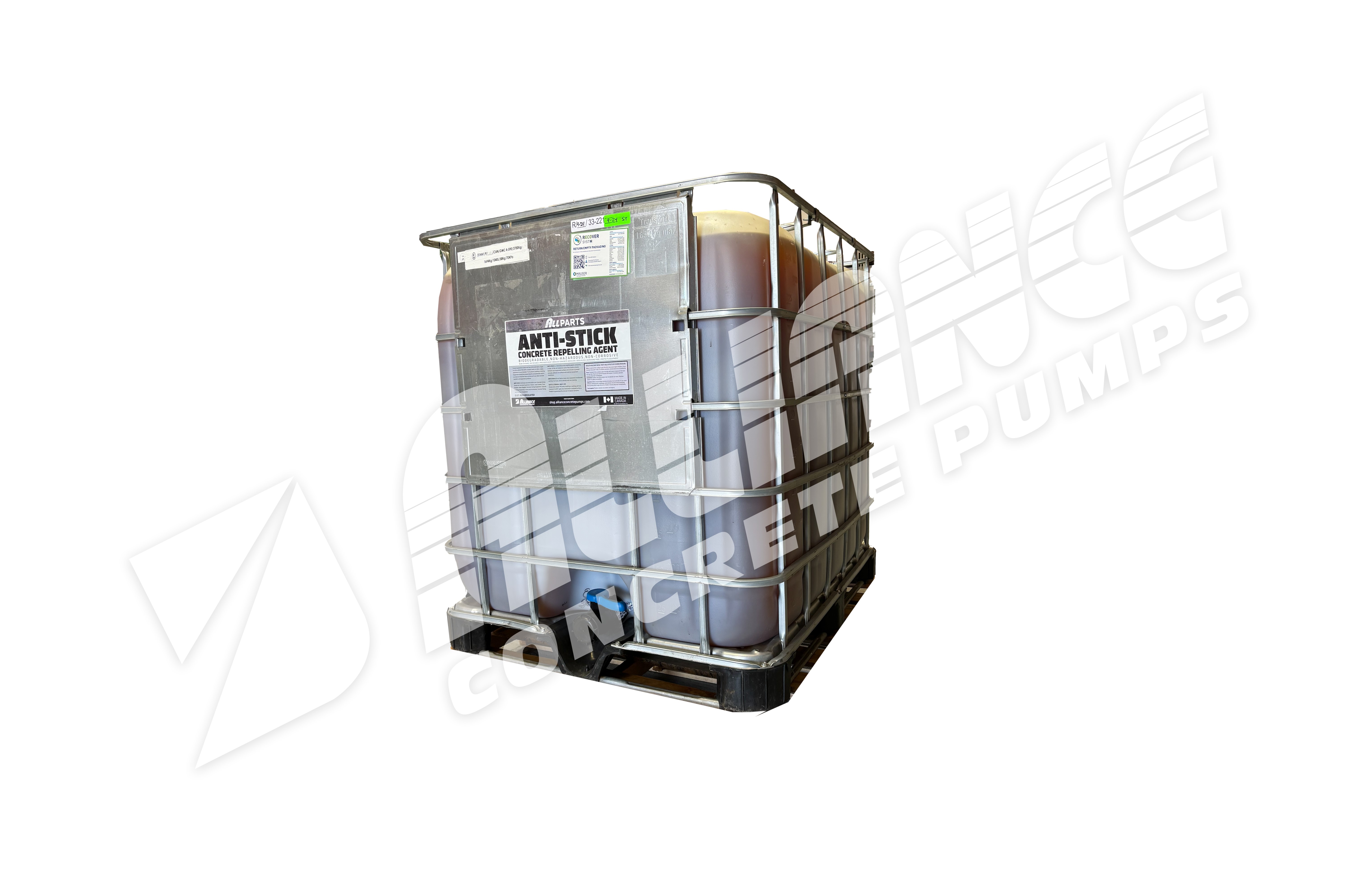ALLParts Anti-Stick Concrete Repelling Agent - 275 Gallon Tote