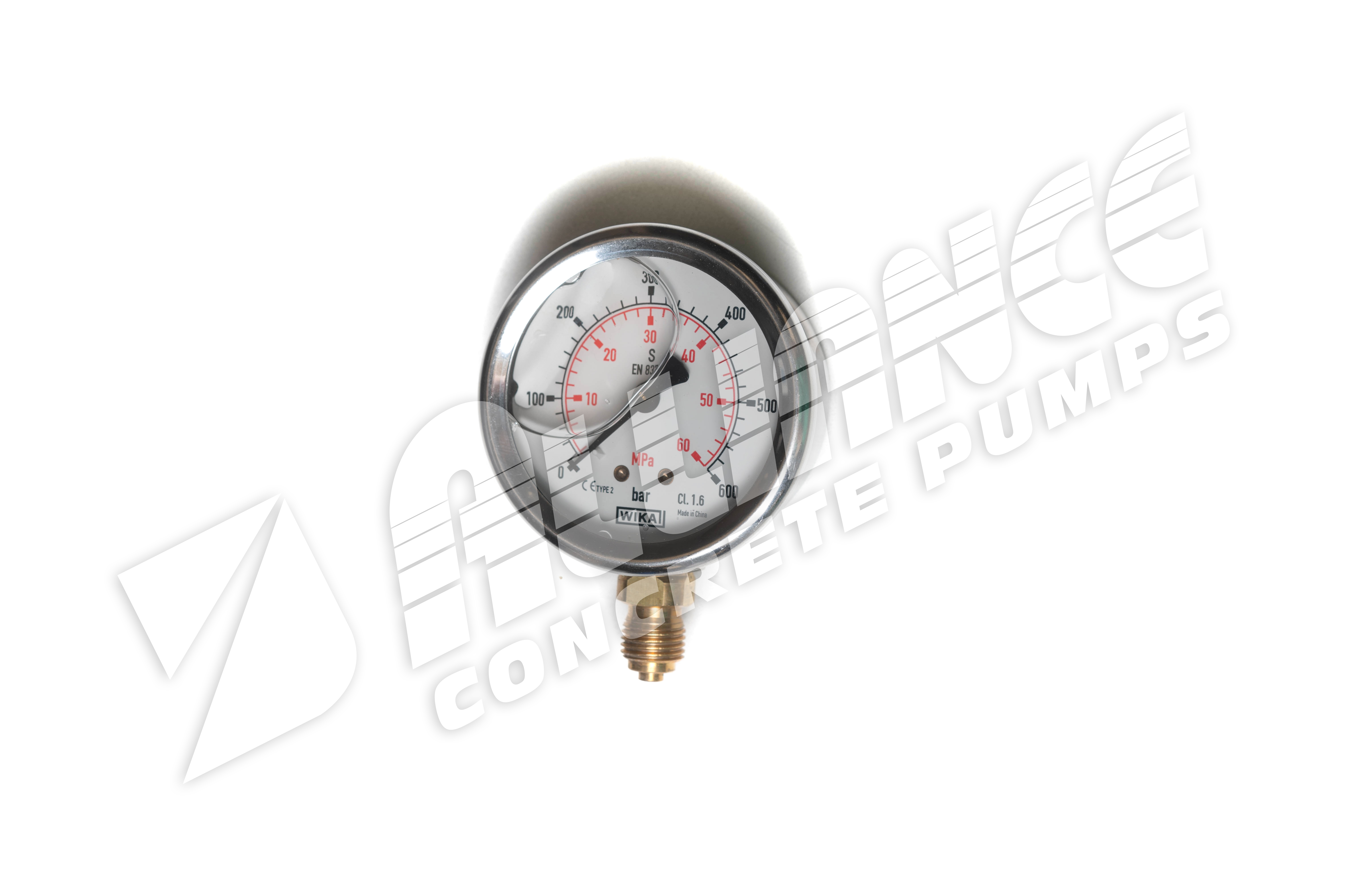 Pressure Gauge 600 BAR Bottom Mount