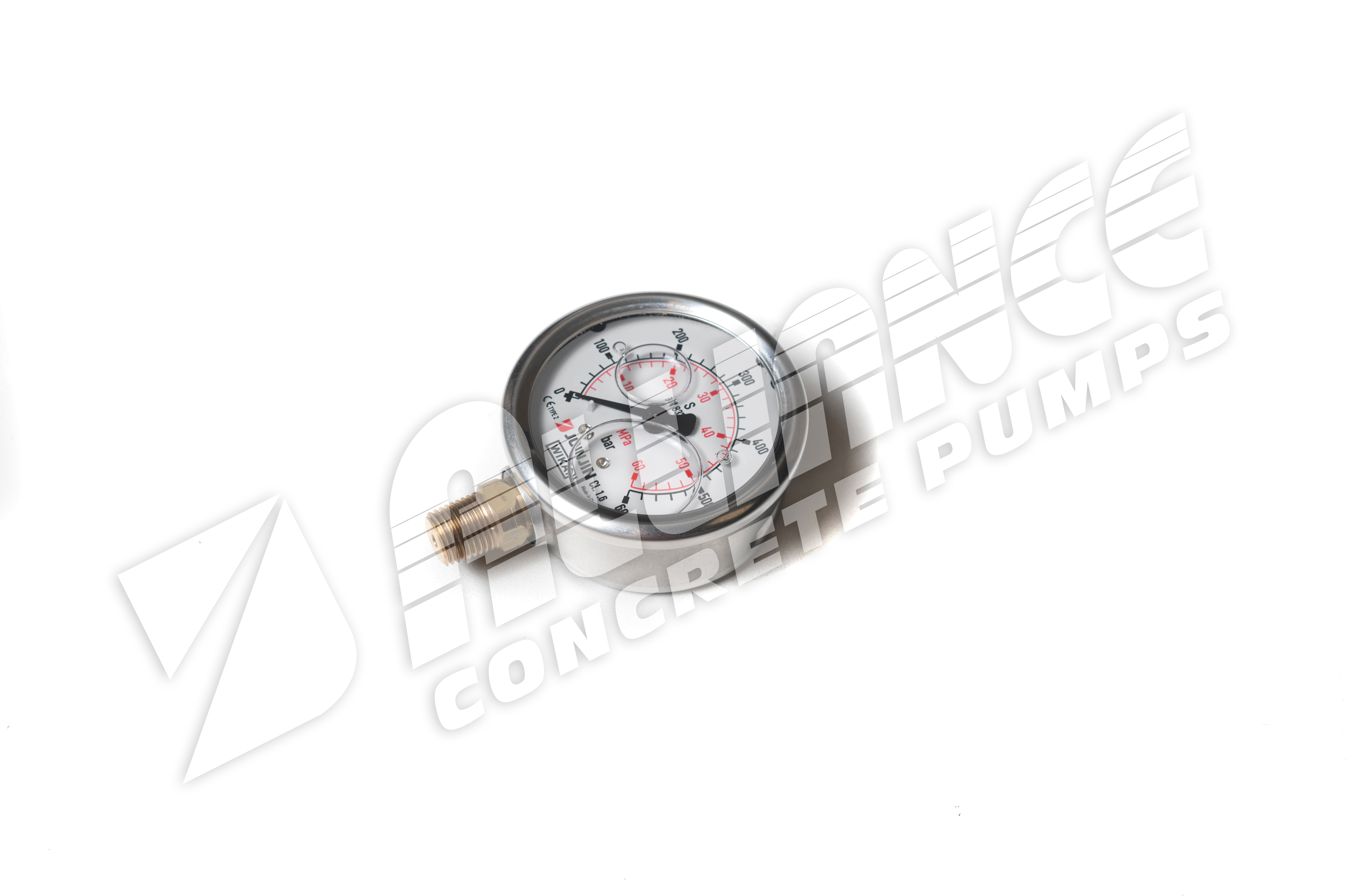 Pressure Gauge 600 Bar, Btm Mnt