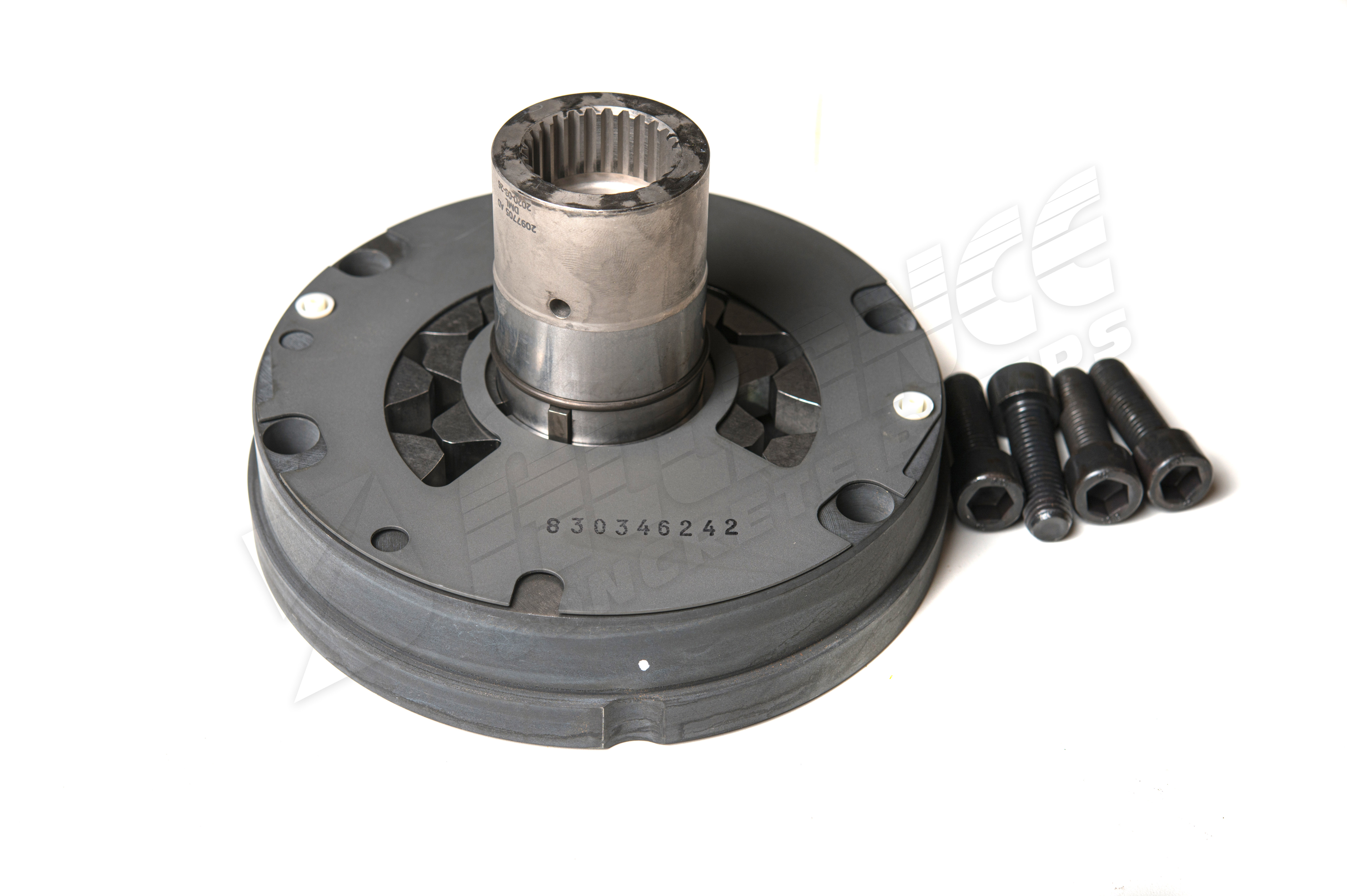 Drive shaft w/ Feed. Pump, SAE-B (Round)