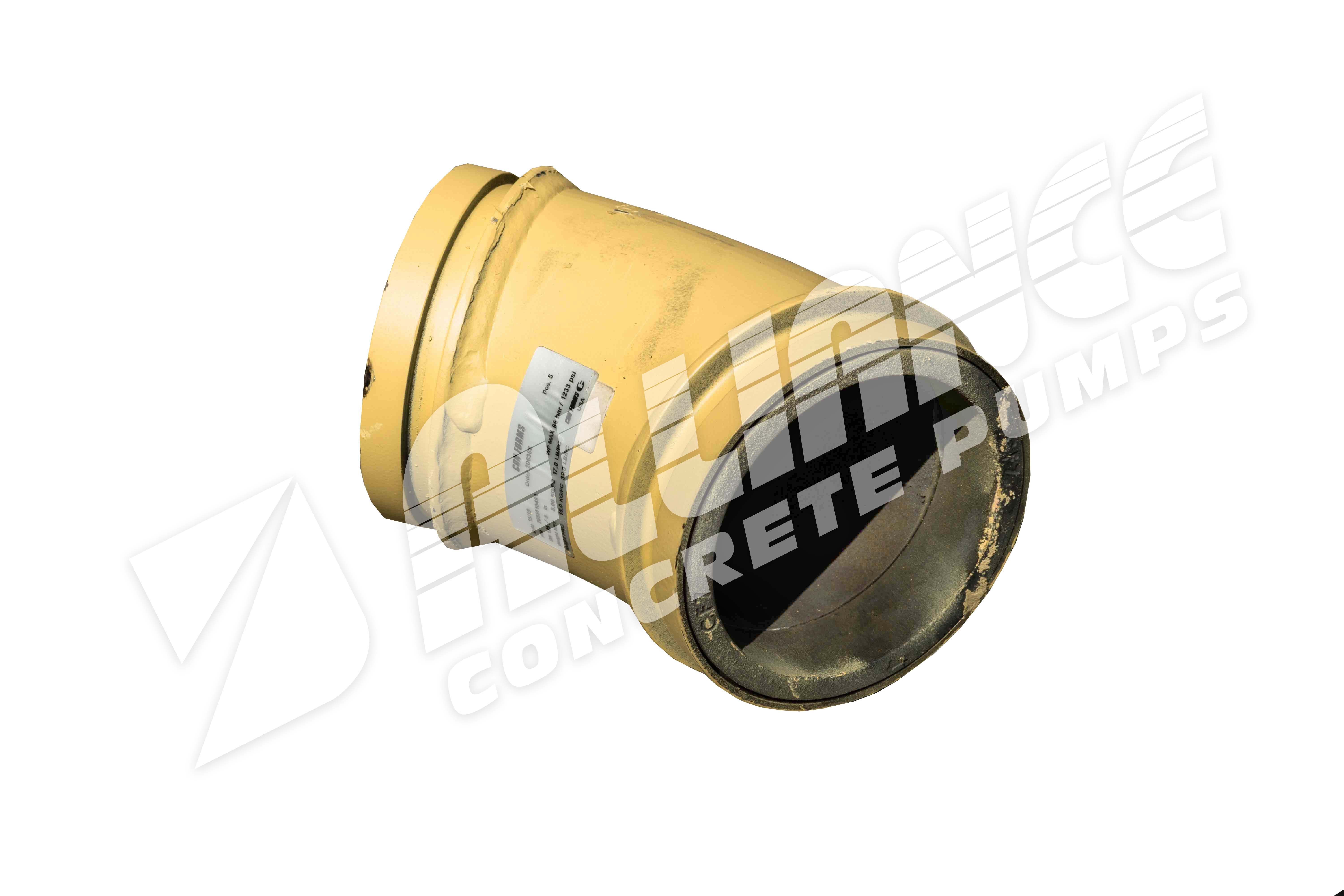 5" Metric x 45° Elbow, Conforms TW325