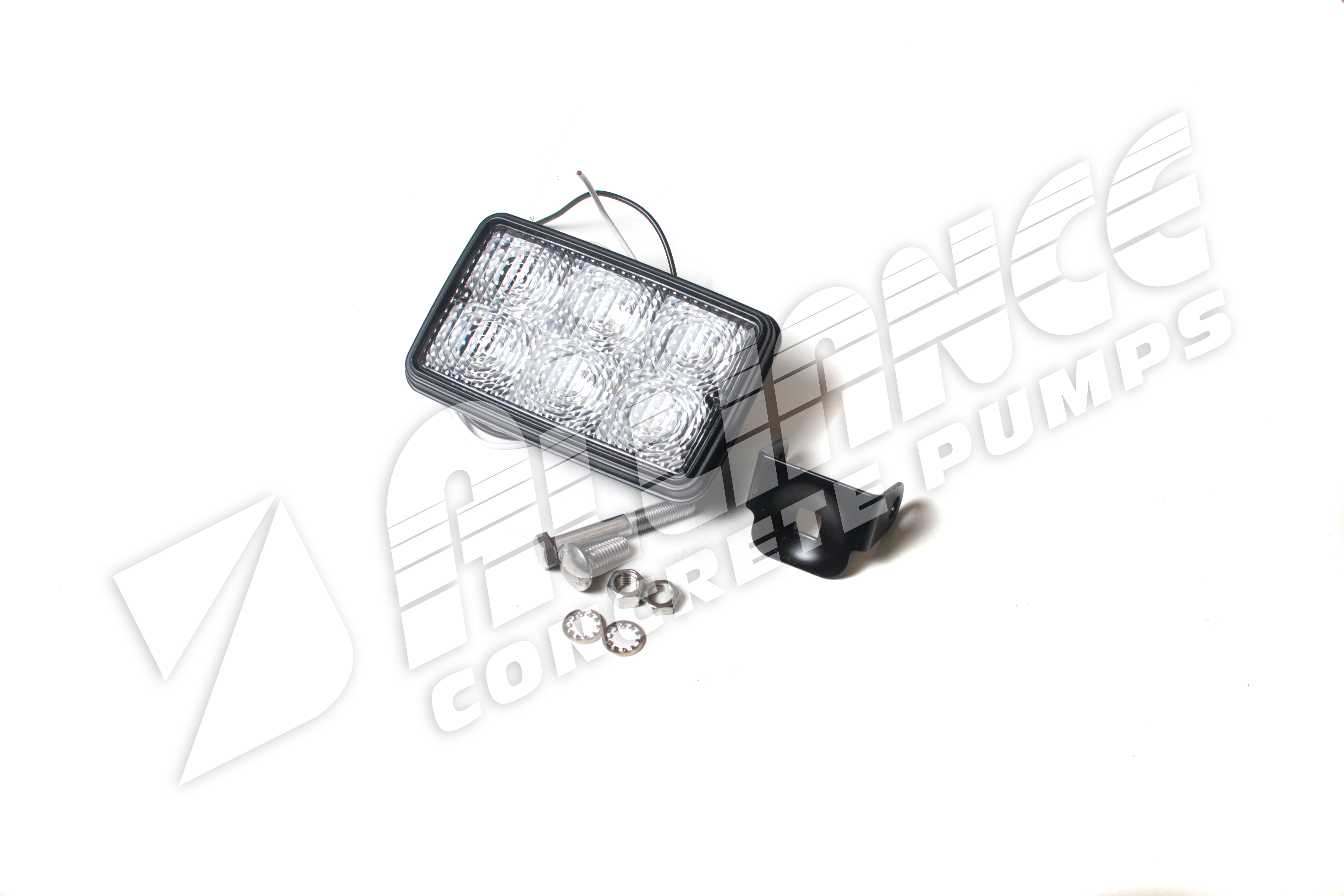 Rectangular LED lamp