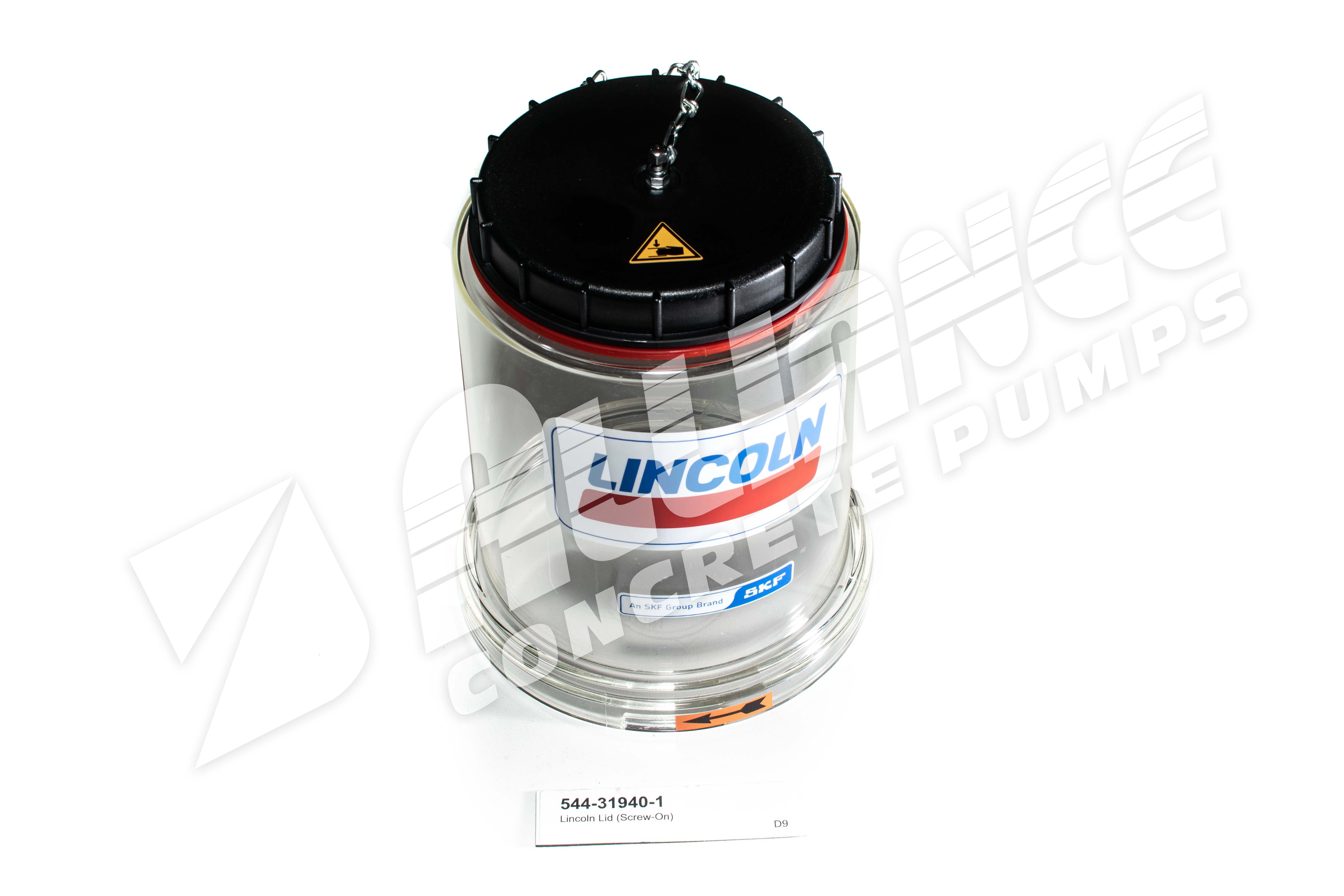 Lid For Greaser w/ Screw Cap, Lincoln