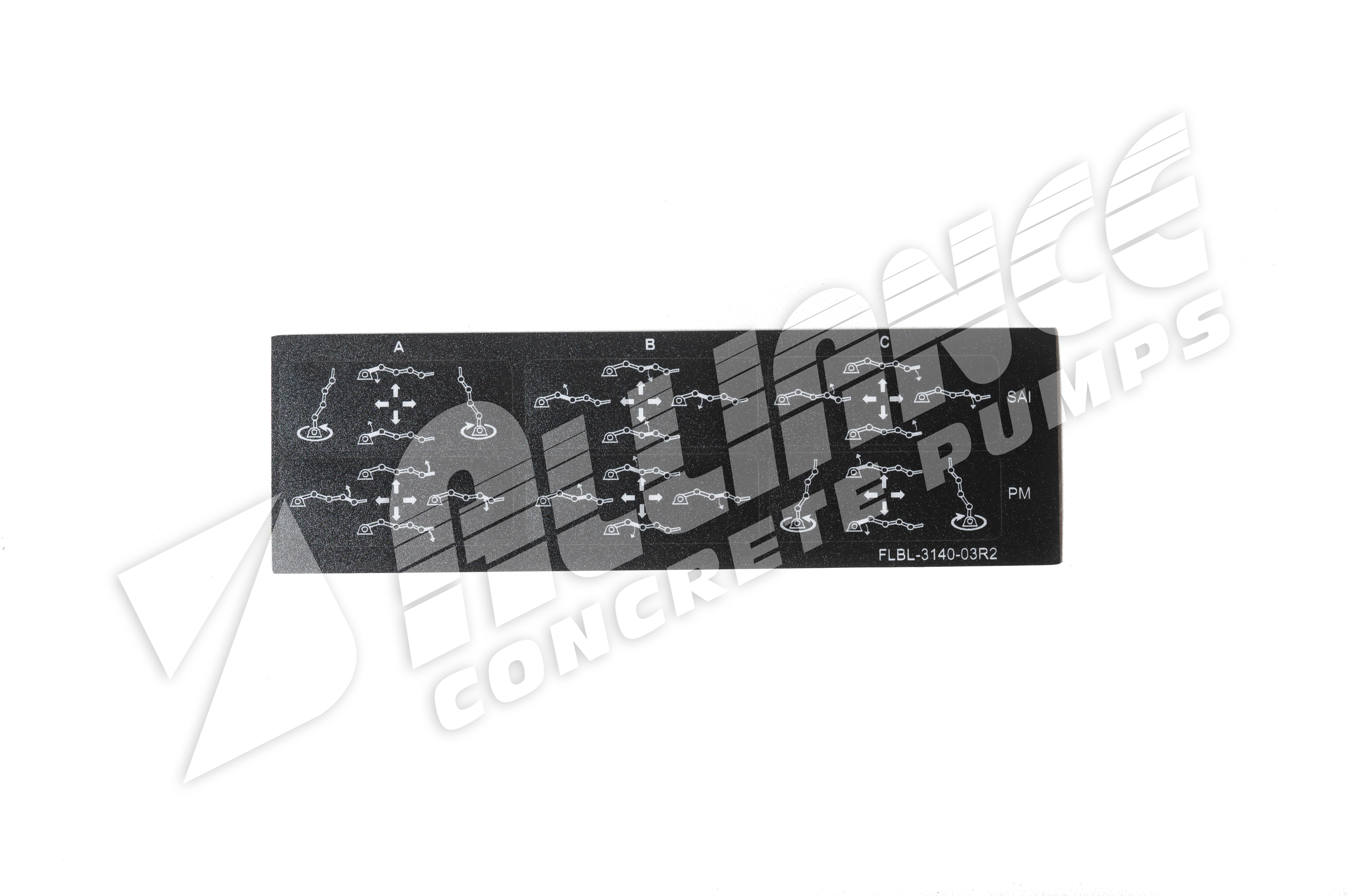 Omnex T42, 5 Section Decal, 3 stick