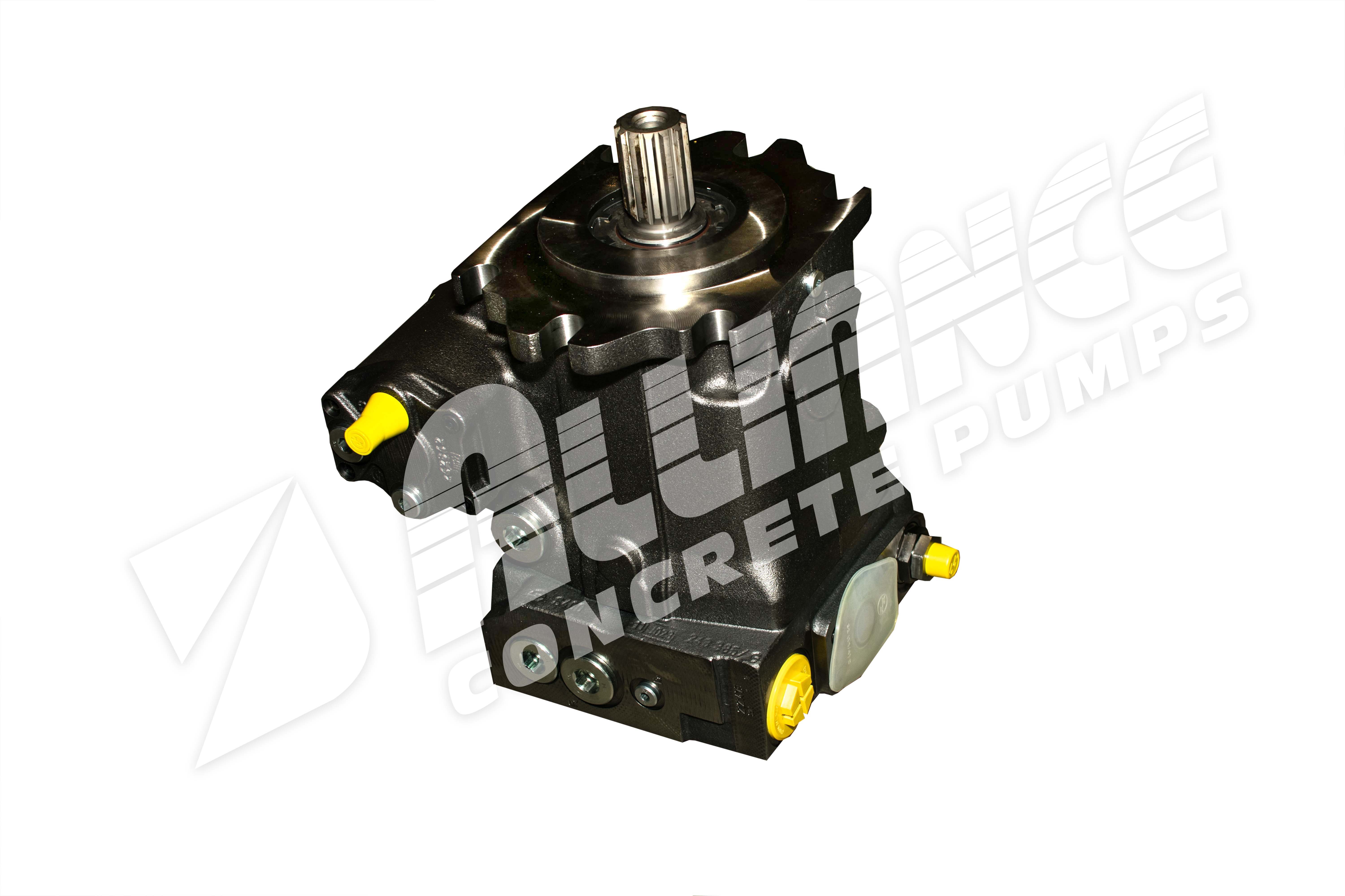 A4VG125HD w/ SAE-B Rear Hydraulic Pump, Main Pump