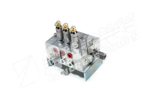 Hopper Lubrication Block 6 Port (Grease Distribution Block)