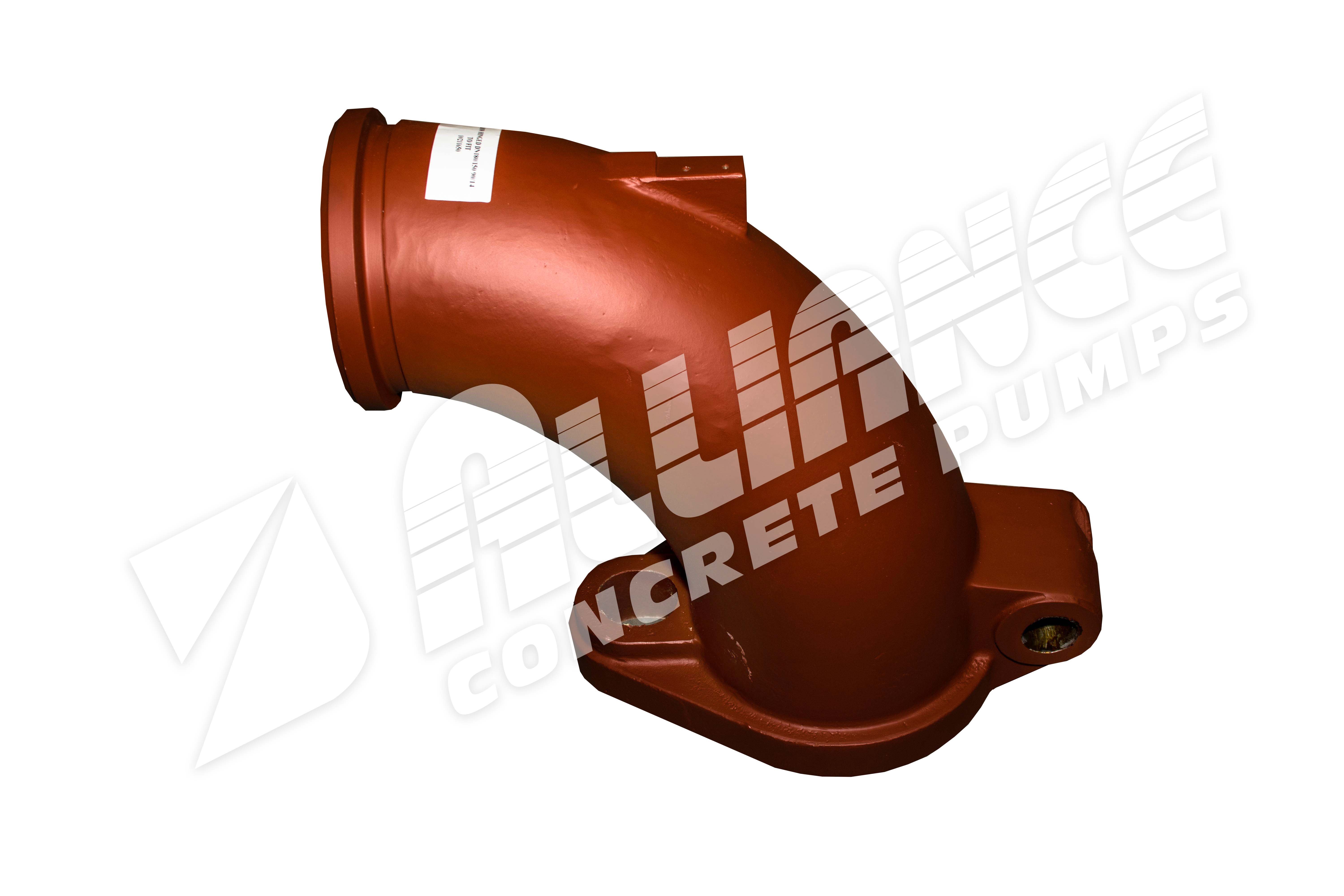 Mxx様 Elbow Hinged DN180/150 90°/14° Hard Surfaced (New