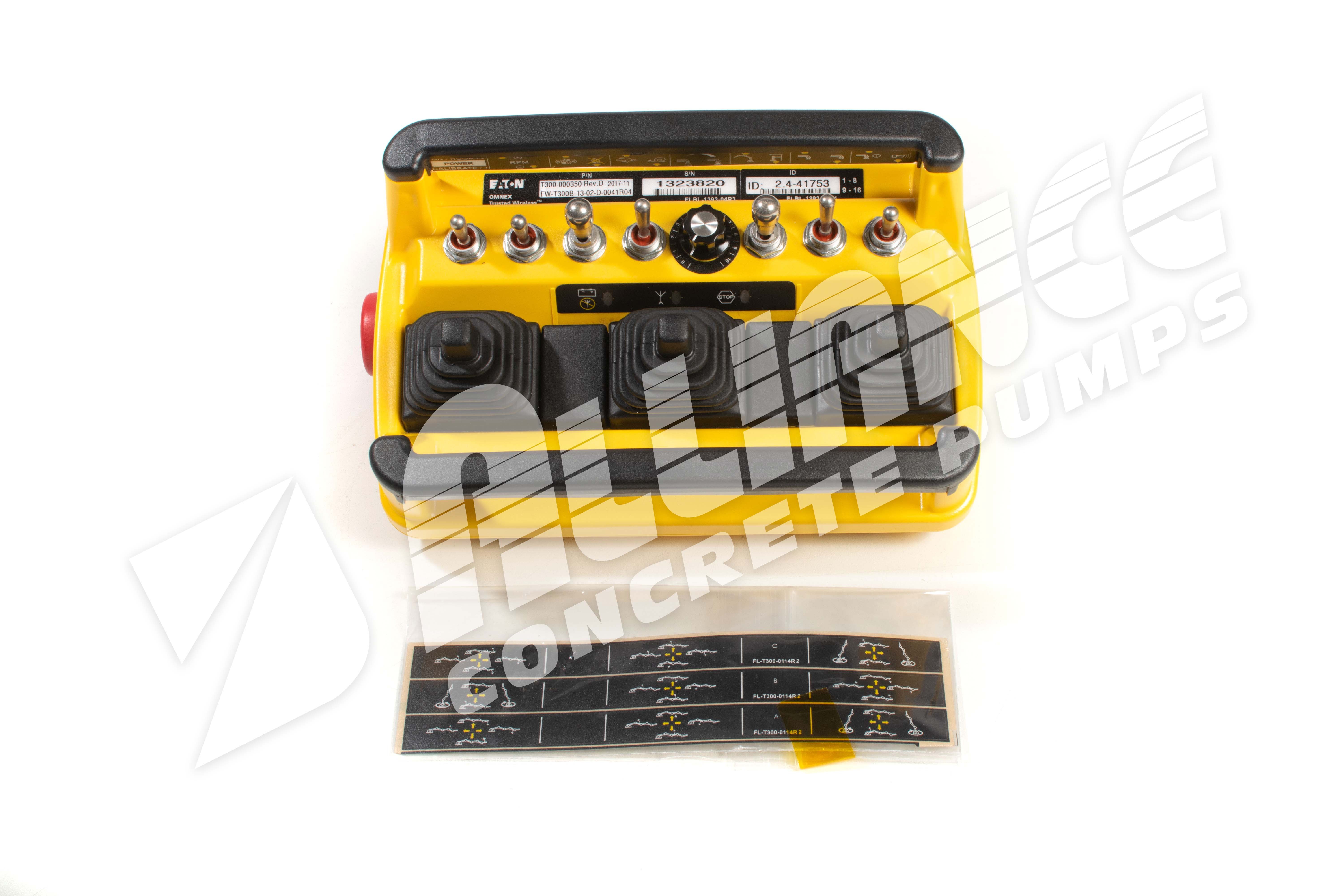 Remote Transmitter, 4 Section, Omnex T300 - Alliance Concrete