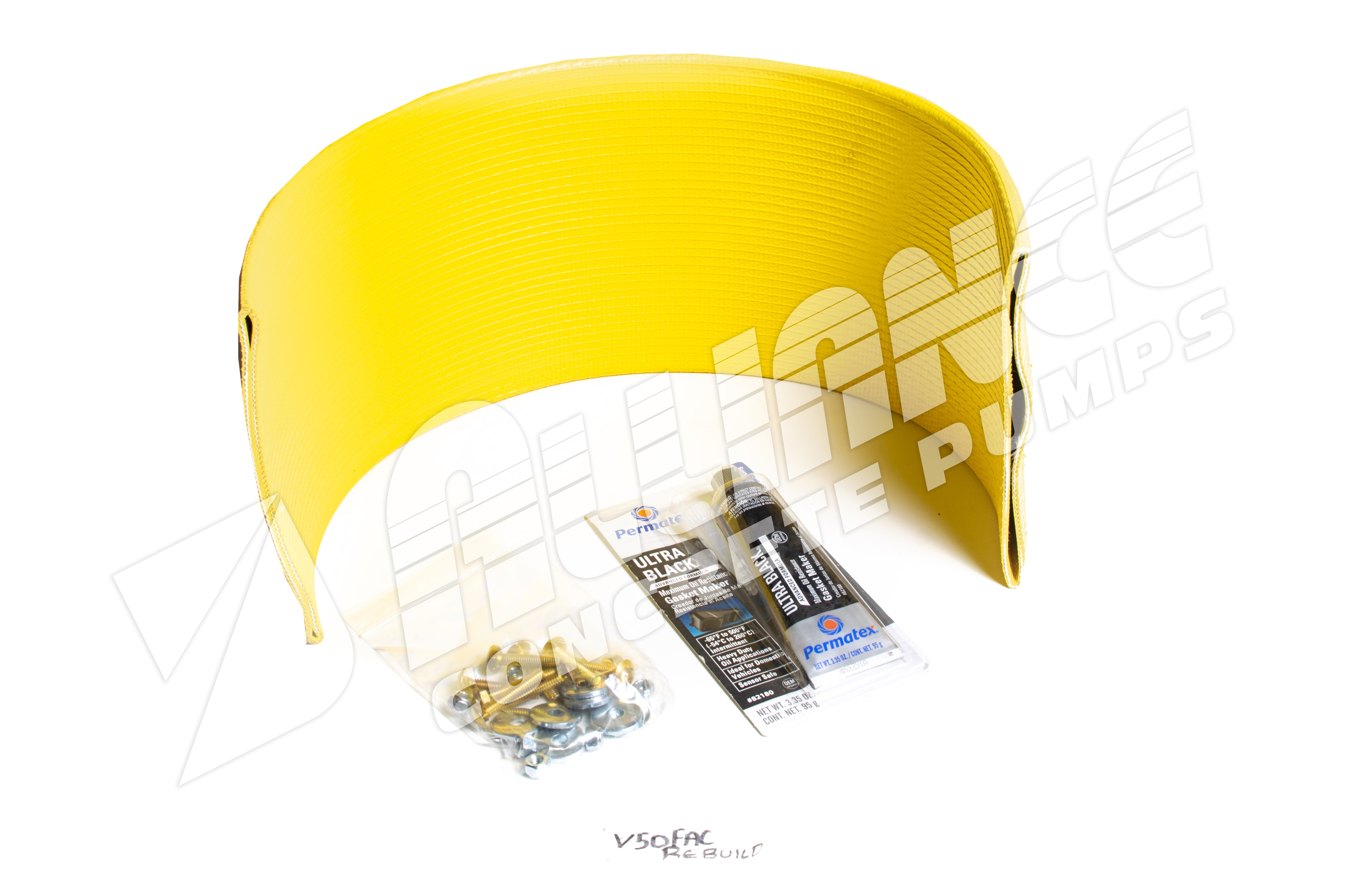Fabric Air Cuff Rebuild Kit, Con Forms