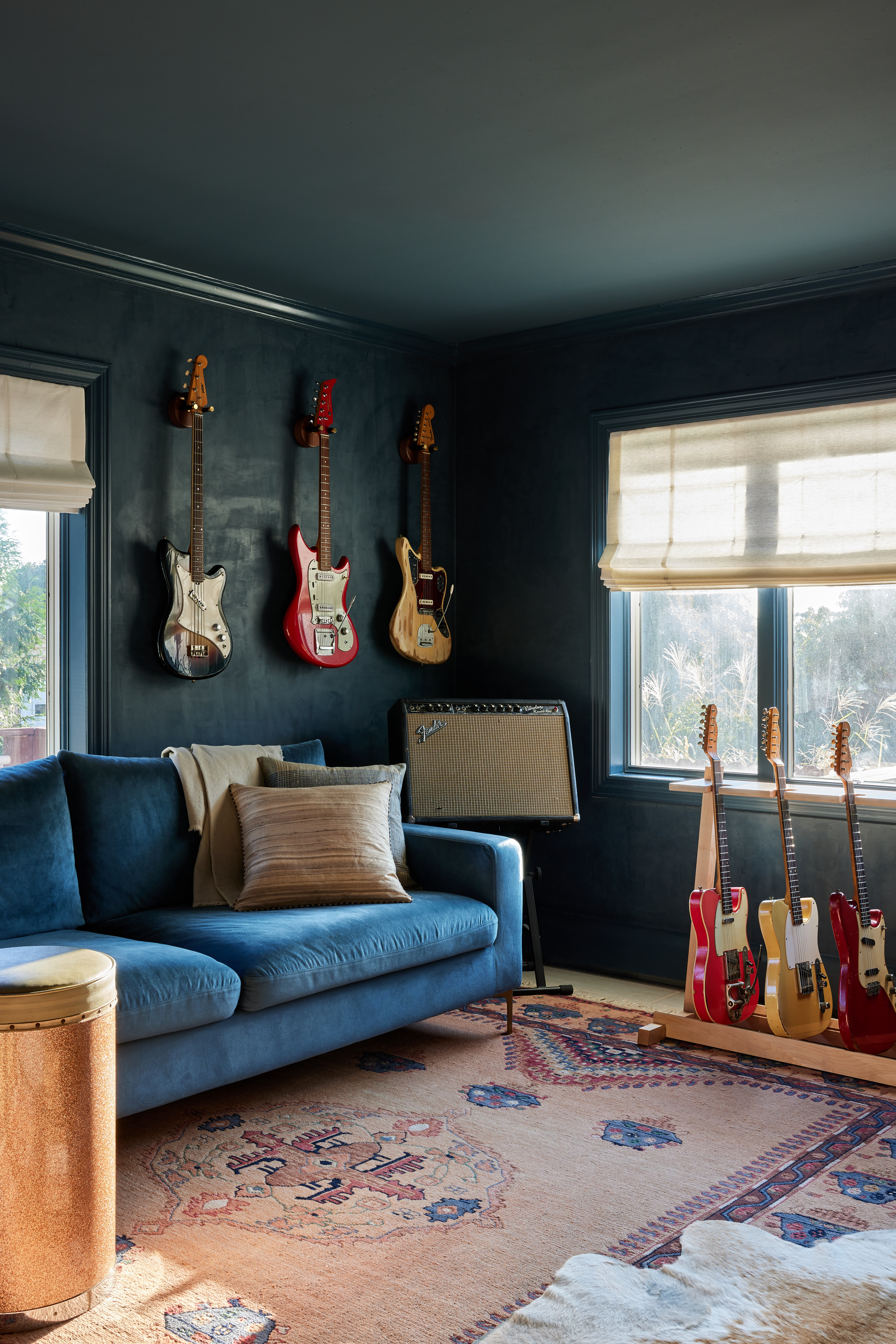 Rue Magazine Music Room Design - American Music Furniture