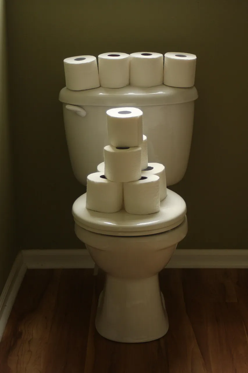 toilet and just in case pee