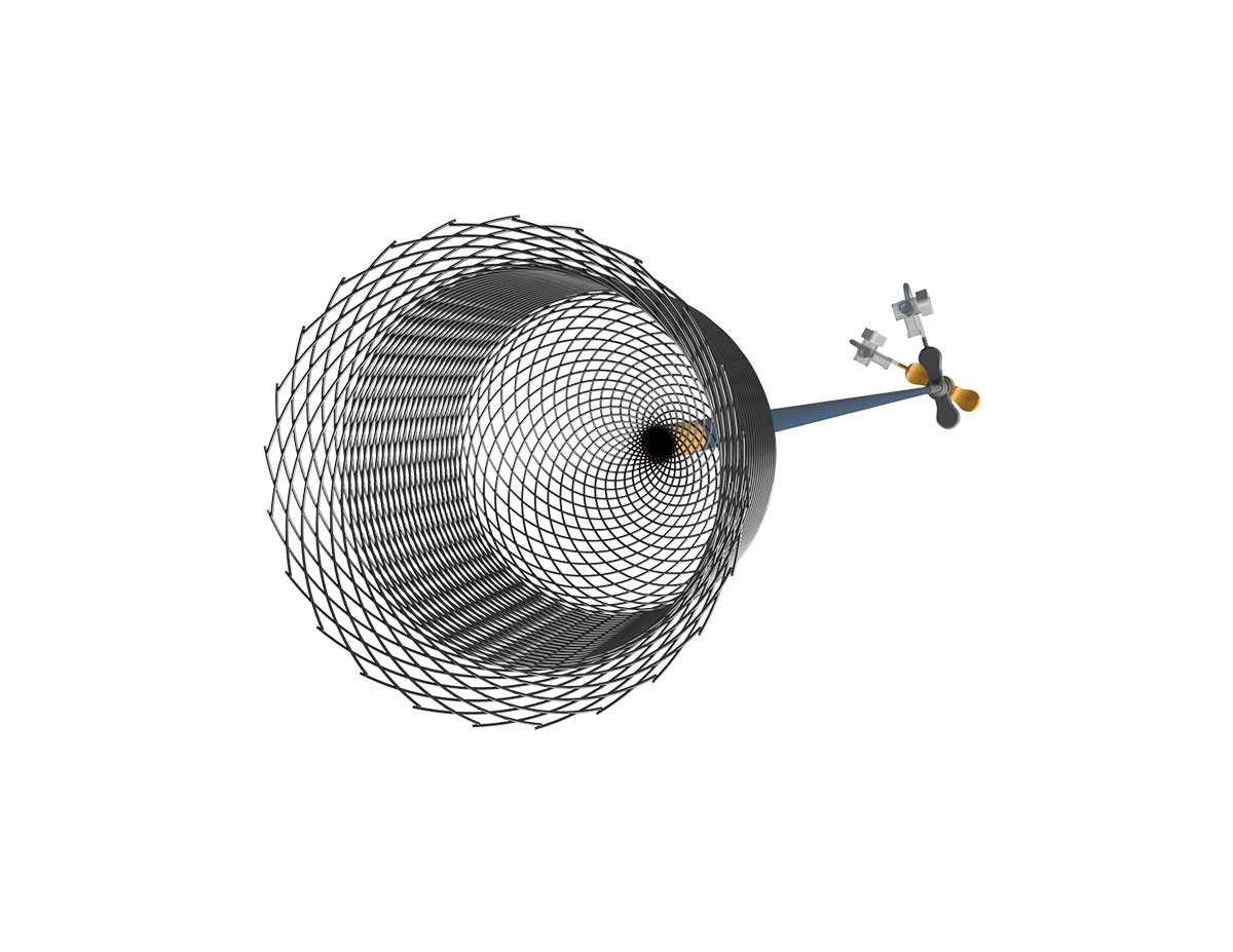rendering of ono device basket white background