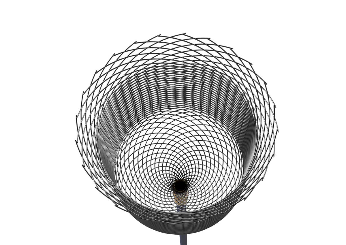 rendering of ono device basket white background