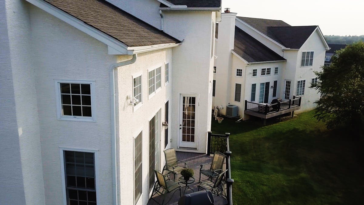 stucco remediation for a large house in wester chester, pa