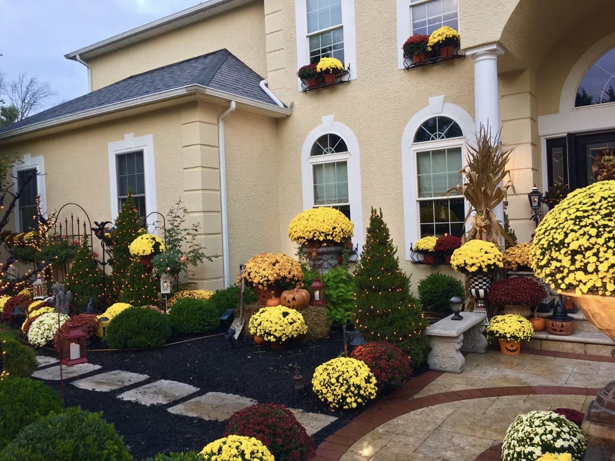 stucco remediation for large, two story suburban house in ambler, pa