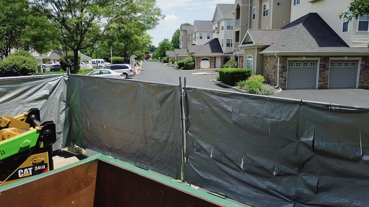 large scale community stucco remediation in bucks county, pa