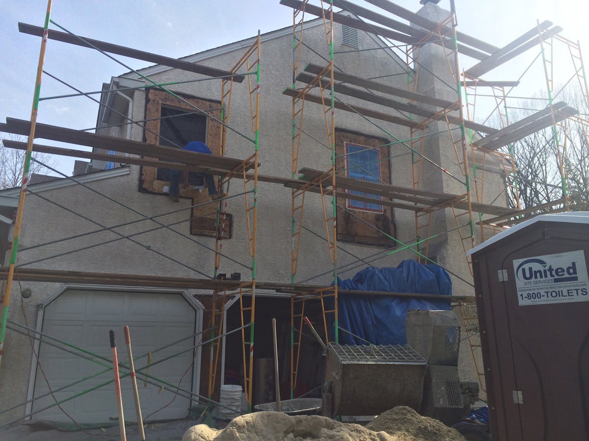 stucco remediation in pipersville, pa