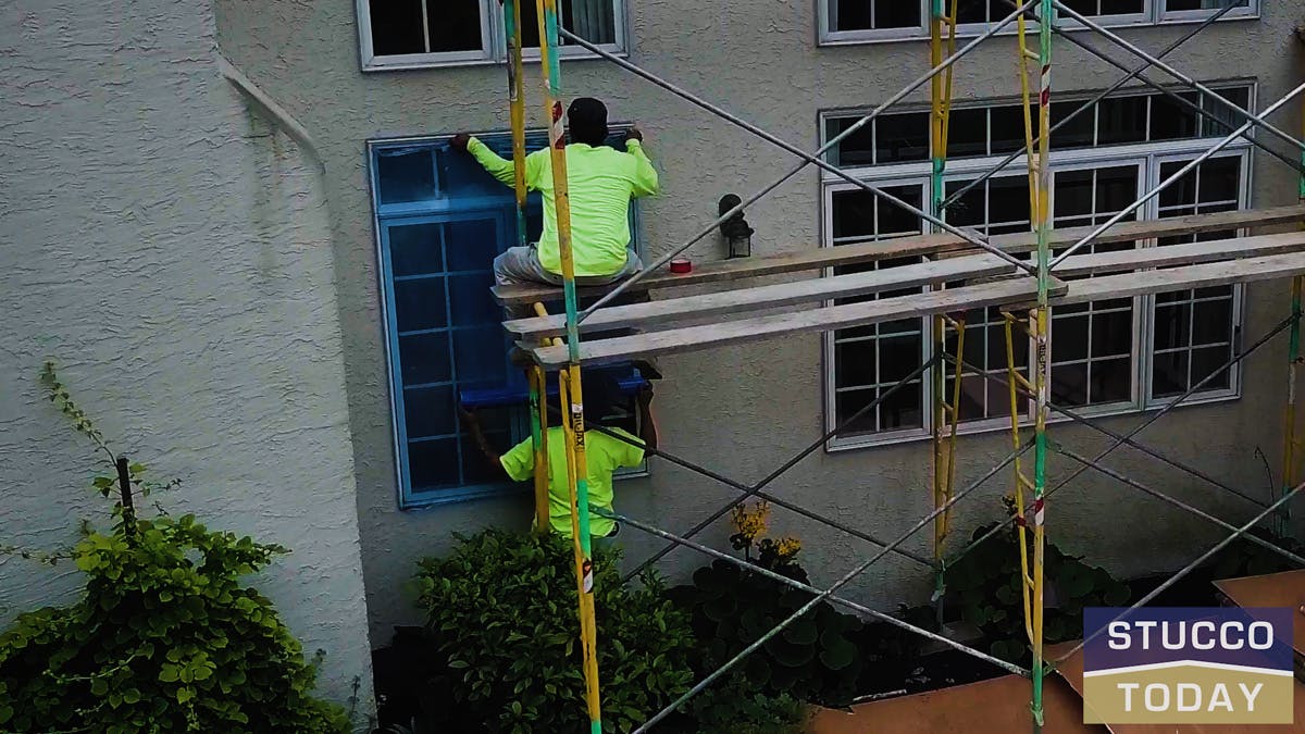 stucco remediation for a large house in wester chester, pa