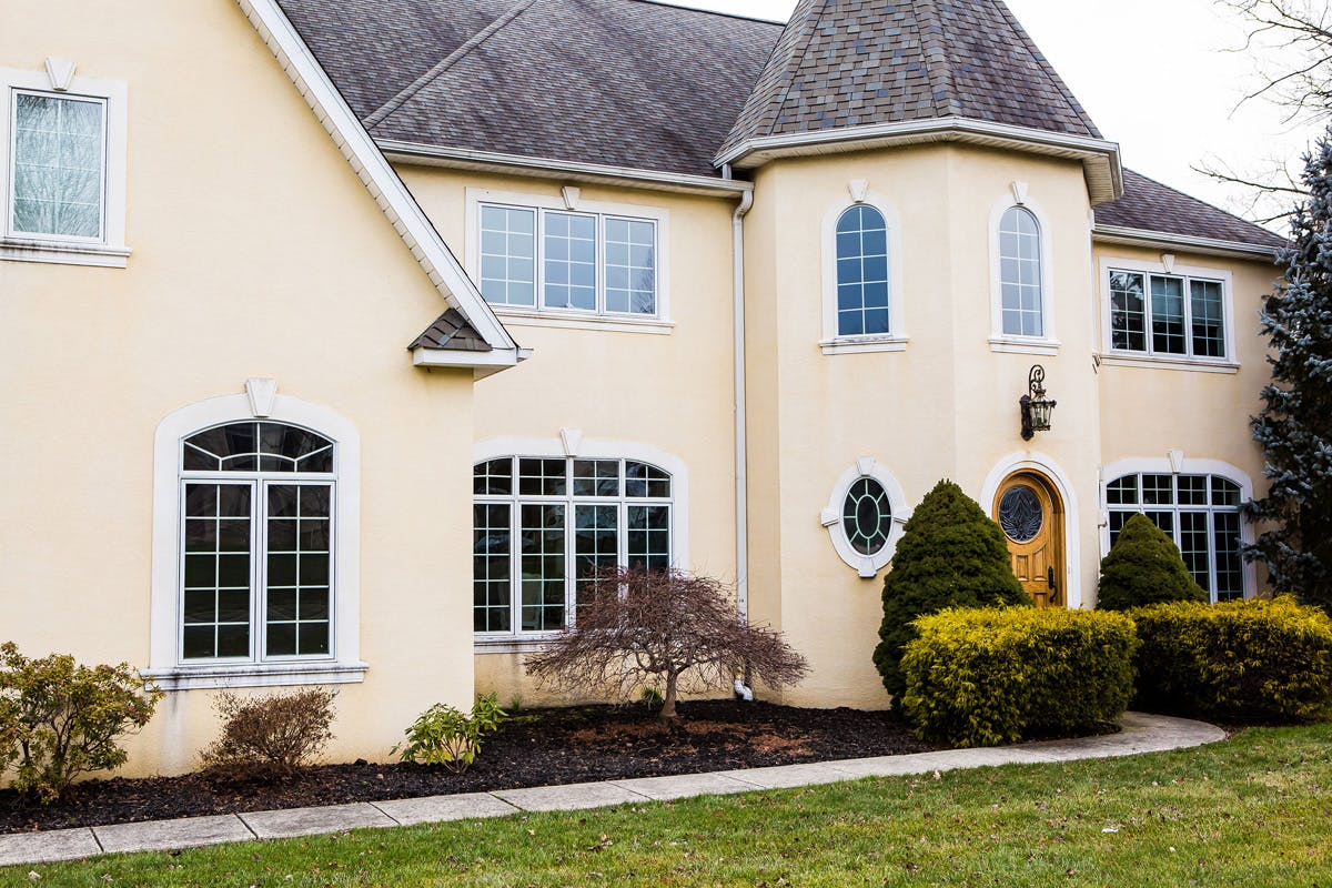 stucco remediation for white house in ambler, pa