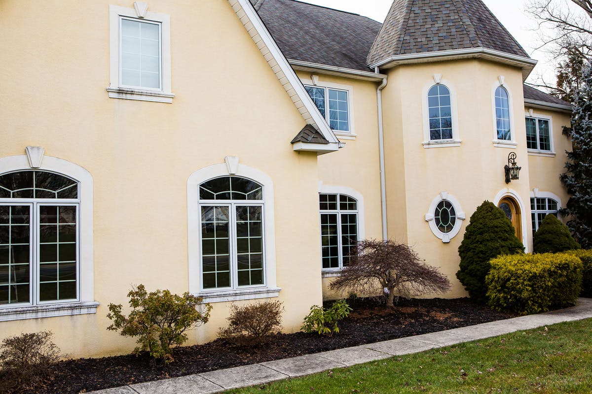 stucco remediation for white house in ambler, pa