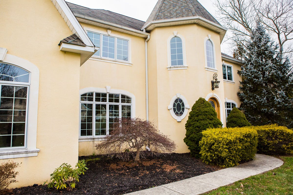 stucco remediation for white house in ambler, pa