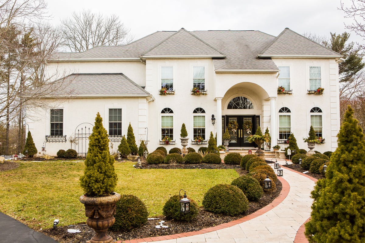 stucco remediation for white house in suburban pa