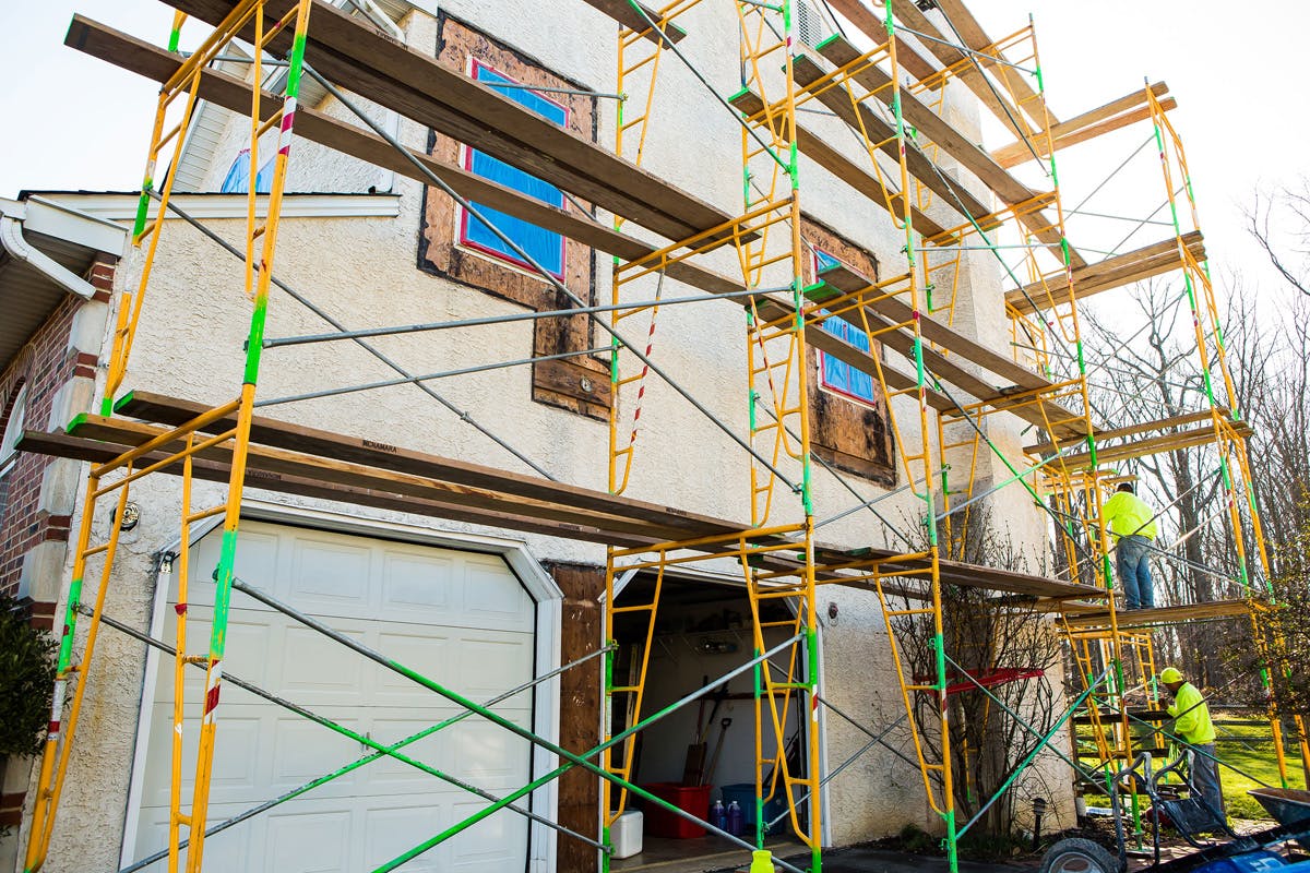 stucco remediation in pipersville, pa