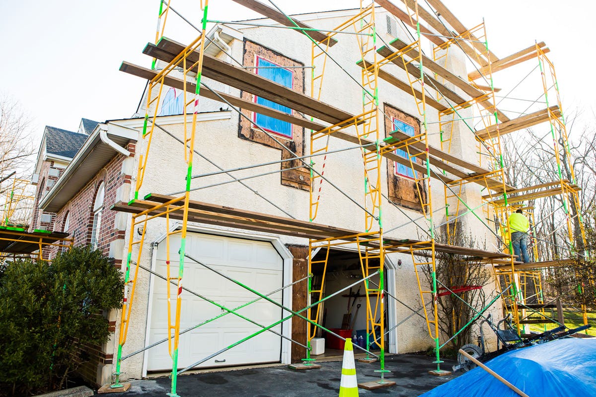 stucco remediation in pipersville, pa